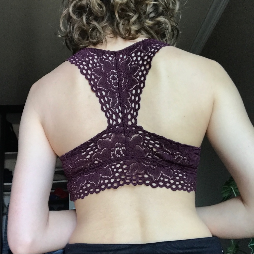 LAST CHANCE! Plum Purple Aerie Racerback Bralette